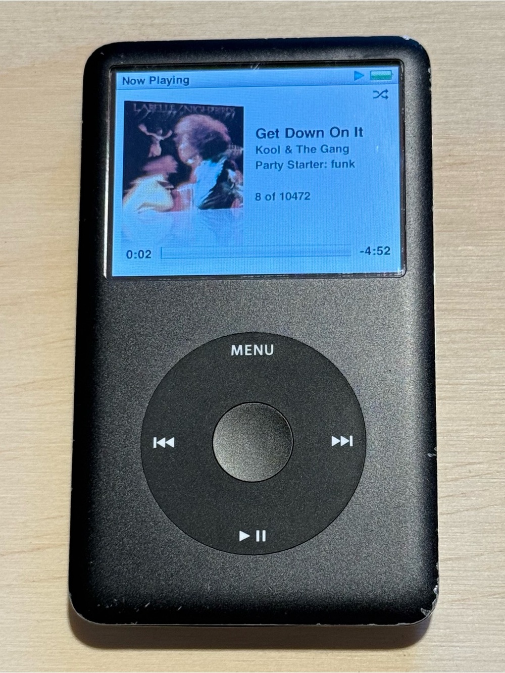 iPod Model:A1238 6thGEN 80GB Blk Tested Good w/10472-Song-Charge Read Info Blw! - Picture 12 of 16